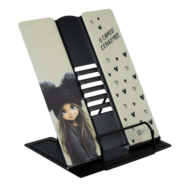 Подставка для книг металлическая "School Grey" 19*20см 8063535 deVENTE