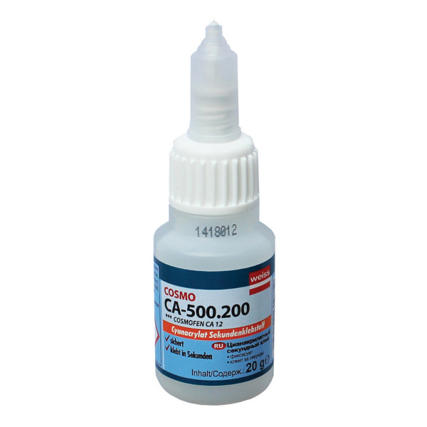Клей секунда СА-12 20гр Cosmofen CA-500.200(20)