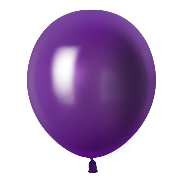 Набор шаров "Металлик" d-30см, 100шт, фиолетовый 512-12M33 Дон Баллон
