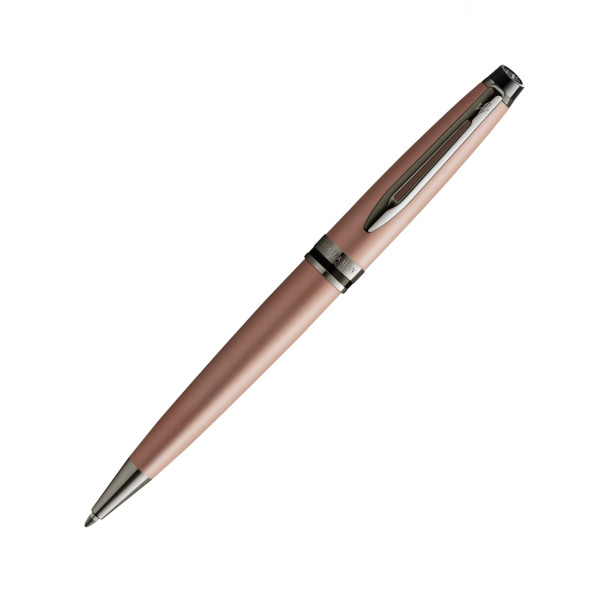 Ручка шар WATERMAN "Expert DeLuxe, Metallic Rose Gold RT"синяя, розовый, 1мм 2119265