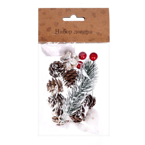 Набор для декорирования "Морозные шишки"  3608265 Лесная Мастерская