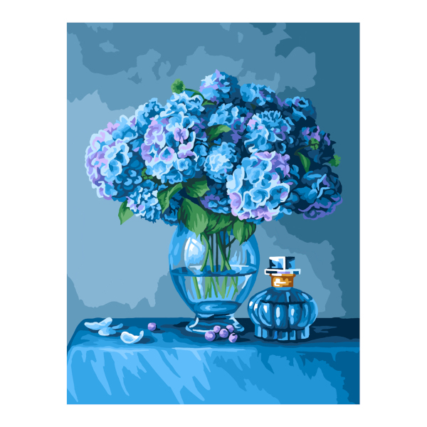 Картина по номерам Три Совы 30*40см "Букет гортензий" КХ3040_53876