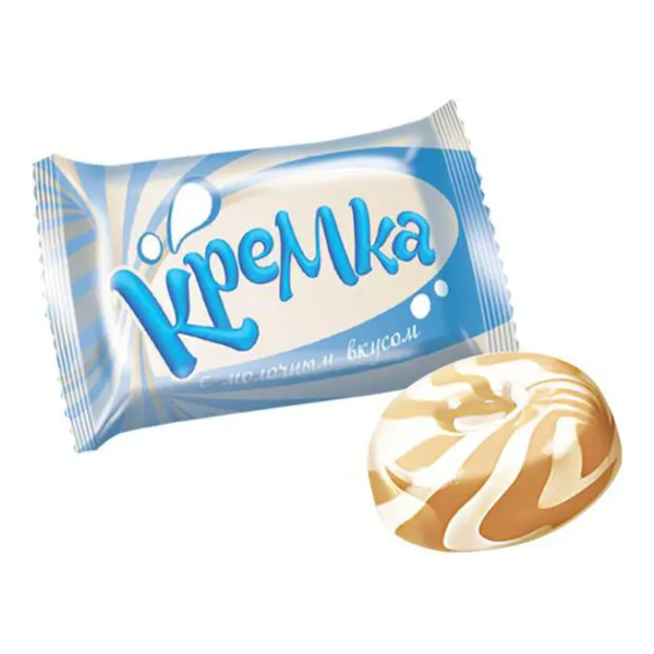 Карамель "Кремка" с молочным вкусом 500гр НК167 КДВ