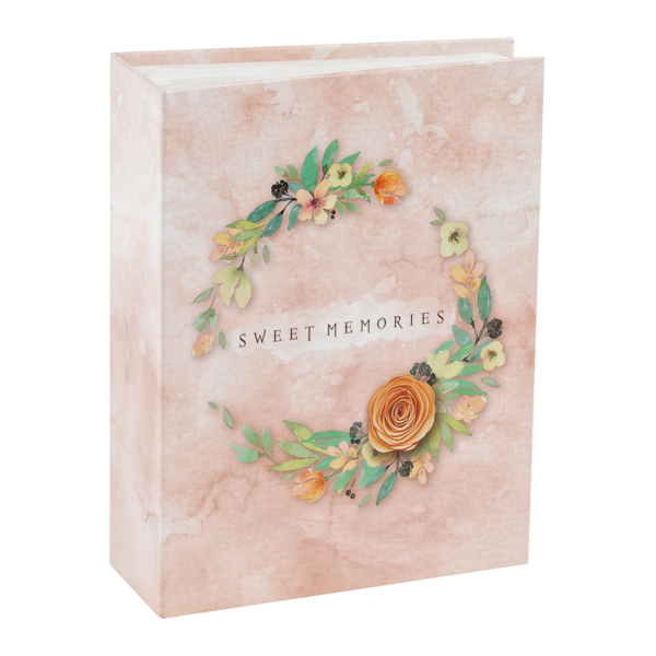 Фотоальбом на 100ф 10*15 ArtSpace "Wreath" кармашки PA_22296