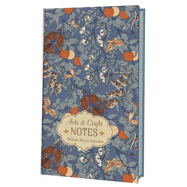 Записная книга А5- 80л "Arts and Crafts. Птица" линейка, сшивка, тв.обл. 978-5-9906295-5-4 Контэнт