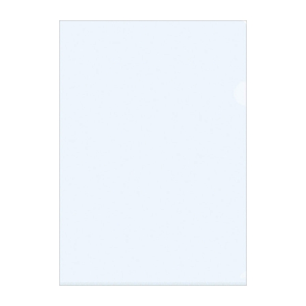 Папка-уголок А4, 1отд., 100мкм, прозрачная Fmu15-7_874 OfficeSpace