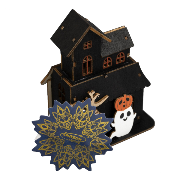 Фигура светодиодная "Дом с привидением" LR1130*3, 9*12*6см 9143289 Luazon Lighting