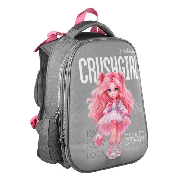 Рюкзак Феникс+ "Красотка" 2отд., 3карм., полиэстер/EVA, 37*27*13см 68239