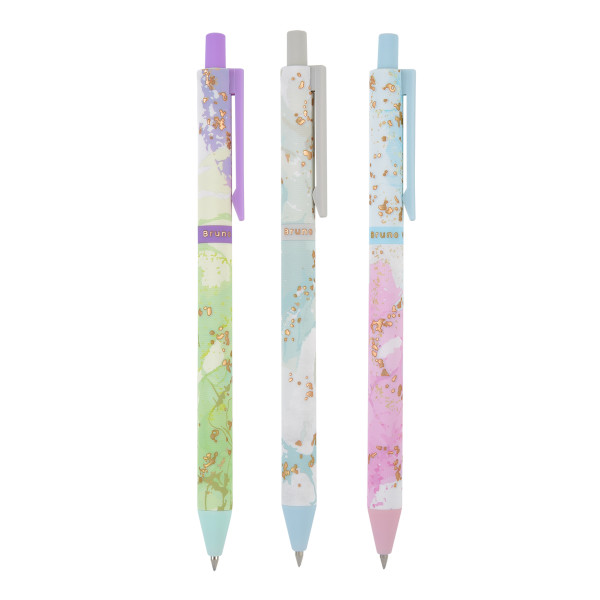 Ручка шар. автомат. 0,5мм, синий, ассорти корп. "Primavera" 20-0281/70 Bruno Visconti