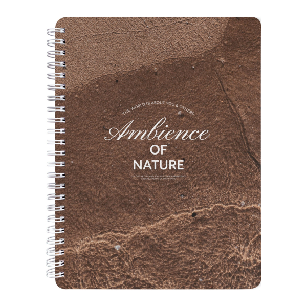 Тетрадь 80л А5 точка/гребень "Ambience. Песок" картон, рисунок N5395 Be Smart