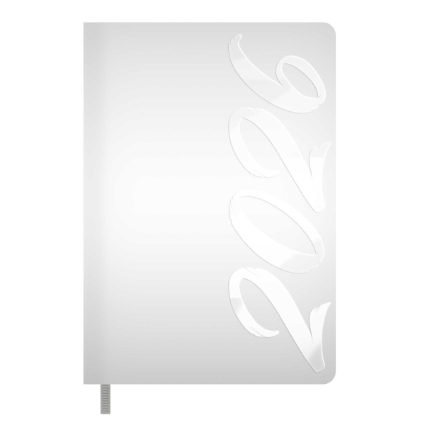 Ежедневник А5 2026 Escalada "Софт-тач" тв. обл., иск.кожа, сшивка, серый 70234