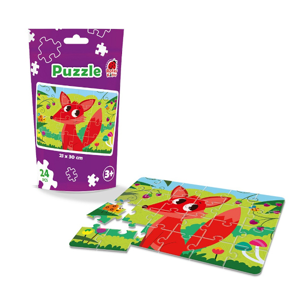 Пазлы 24 элем. "Лисичка" 210*300мм RK1130-03 ROTER KAFER