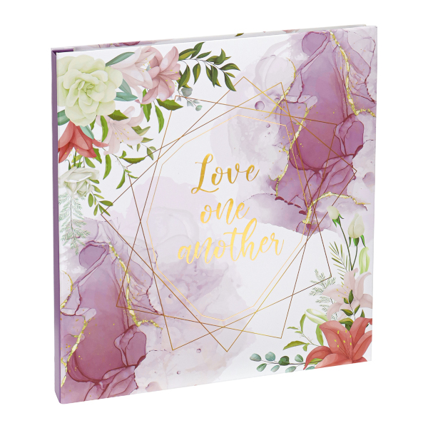 Фотоальбом на 500ф 10*15 Миленд "Люби и будь любимым" кармашки УБ-1331