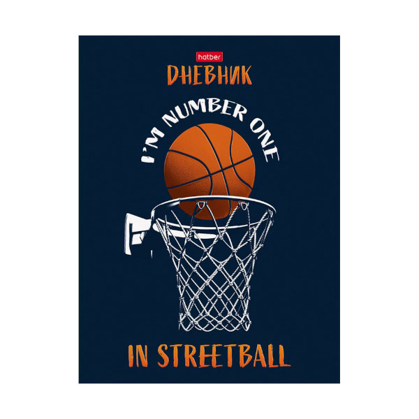 Дневник 1-11кл. мягк. обл. "Street ball" мелован. картон, скоба 40Д5В_27258 Hatber