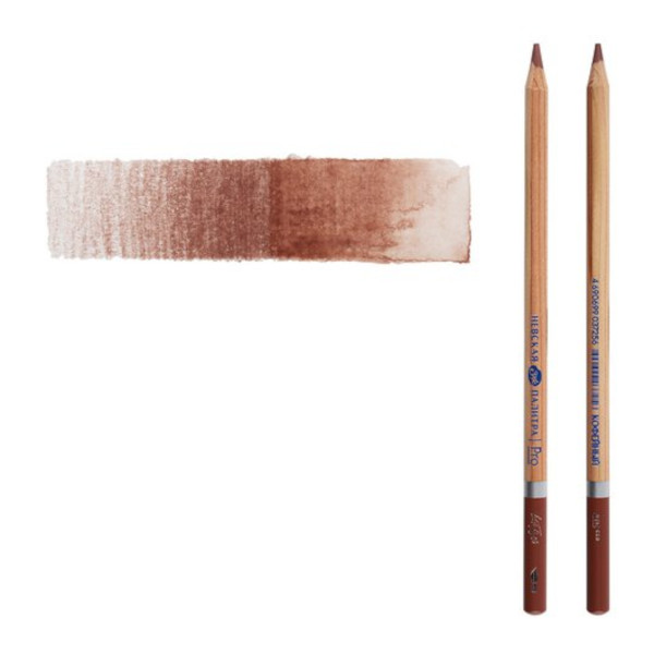 Карандаш акварельный Невская палитра "Белые ночи" №415 (кофейный) круглый, дерево 158-415