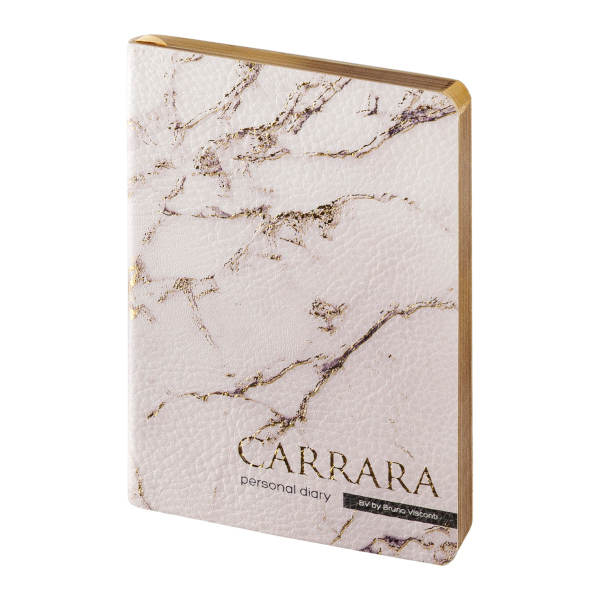 Ежедневник А6+ не дат Bruno Visconti "Carrara" интегр.обл., иск. кожа 3-742/12