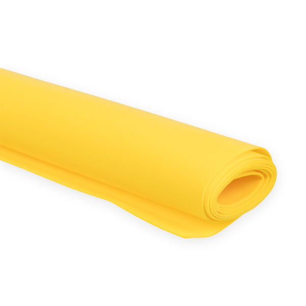 Замша пластичная "Fiorico" 60*70см, 1мм, 05 Желтый EVA Blumentag