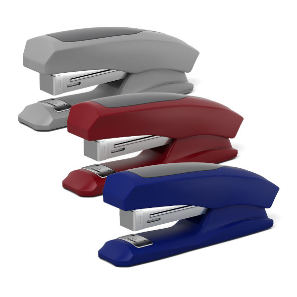 Степлер №24/6, 30л, пластик, ассорти "Elegance Half-strip" ЕК2244 Erich Krause