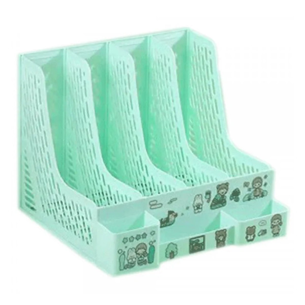 Подставка-органайзер "Universal" пластик, 7отд., зеленый 4102211 deVENTE