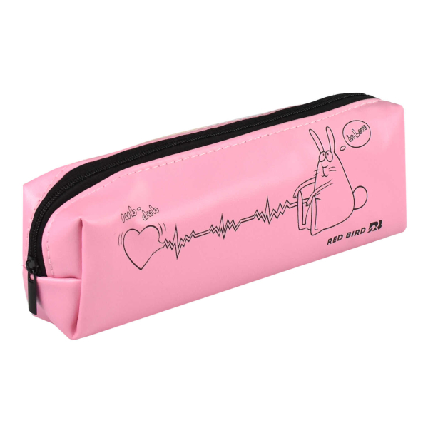 Пенал-косметичка 1 отд., 19*6*4см "Кролик" без напол., полиуретан 62669 Феникс+