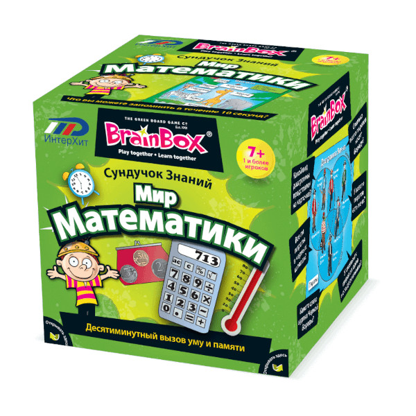 Развивающая игра "Мир математики" 90718 BRAINBOX
