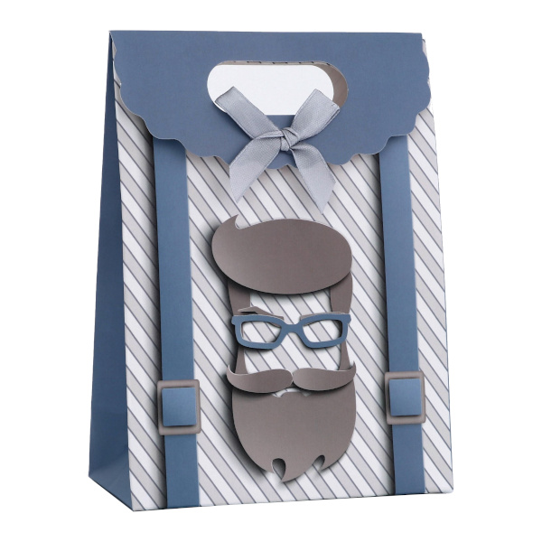 Коробка-пакет 16*12*6см "Мужчине" 10745977 Upak land