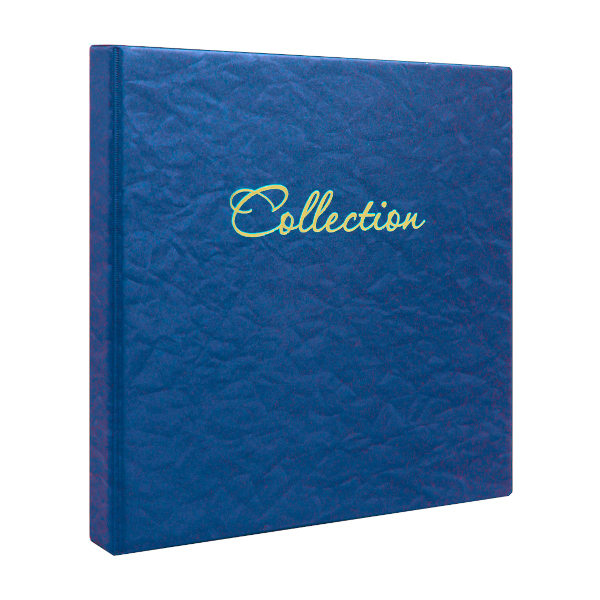 Альбом для коллекционирования банкнот, 235*250мм, синяя ткань 2115.АК-401 ДПС