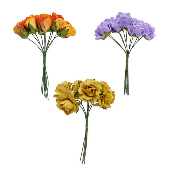 Декоративные цветы в связке, набор № 1 2-558/01 Hobby Time