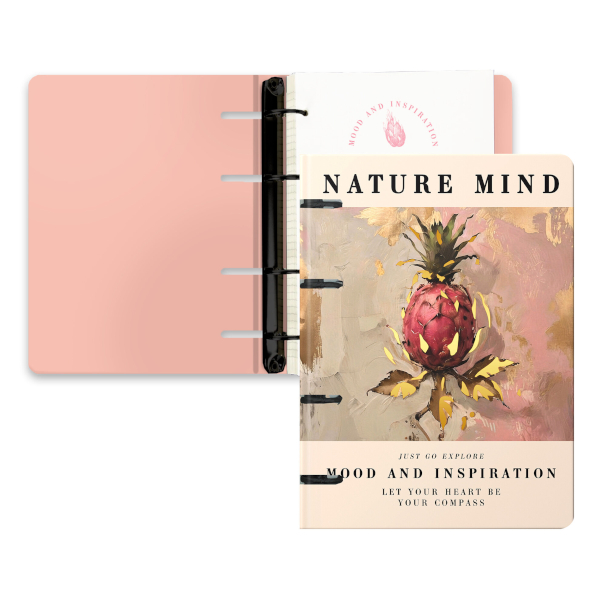 Тетрадь 120л А4 клетка на кольцах "Jane. Nature Mind" картон, рисунок ТКМФ1205613 Listoff