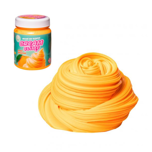Слайм "Slime "Cream-Slime" 250гр., с ароматом мандарина SF02-K