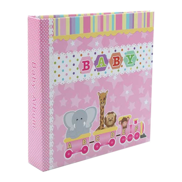 Фотоальбом-анкета 22,5*22,5 "Наш малыш. Розовый" 86555 FB Pioneer