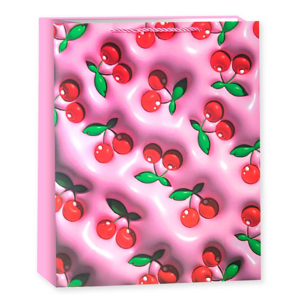 Пакет бумажный 23*18*10см "Фрукты Ягодки. Дизайн 3" 503777 Дон Баллон