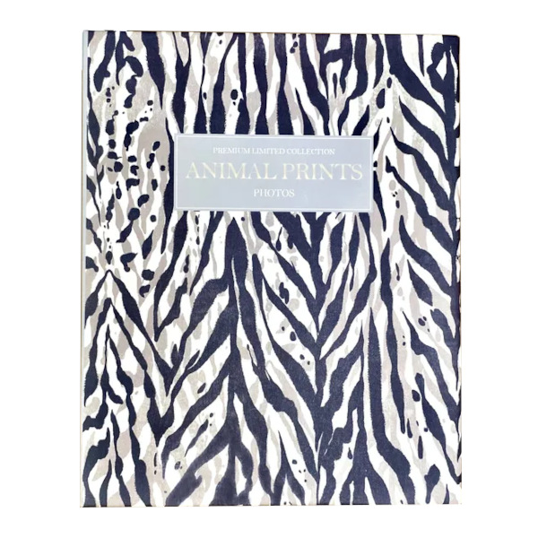 Фотоальбом на 200ф 10*15 "Animal print. Шкурки 1" кармашки, ассорти FA 200.014-1 Полином