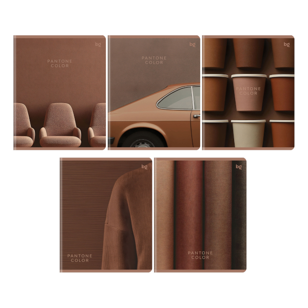 Тетрадь 48л А5 клетка "Дикий" картон, серый блок, ассорти Т5ск48 60312 BG