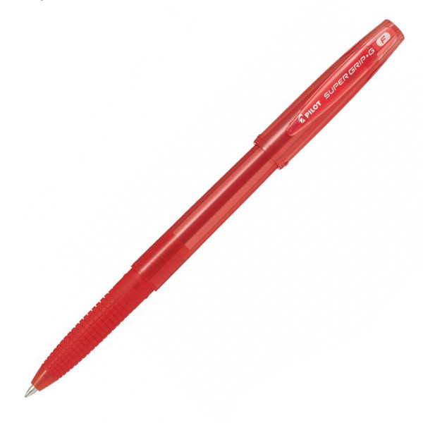 Ручка шар. масл. осн. 0,7мм, красный, тонир. корп."Super Grip"  BPS-GG- F (R) Pilot