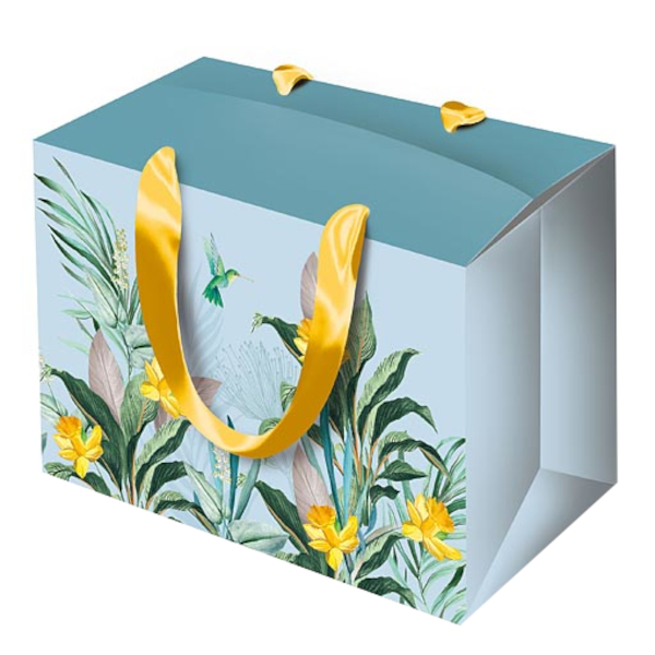 Пакет-коробка 23*16*11см "Калибри в цветах" 0710.141 Арт Дизайн