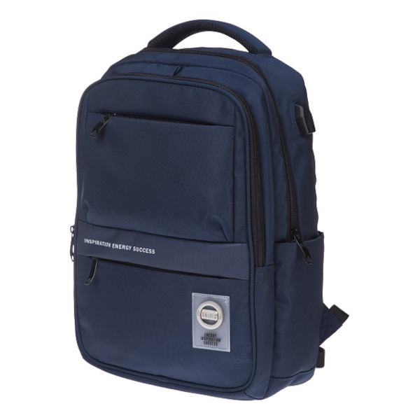 Рюкзак Hatber PRO "Navy" 2 отд., 4 кармана, 43*31,5*14,5см, USB-выход NRk_12116