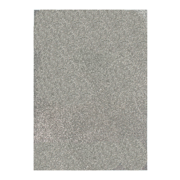 Бумага цветная А4 Sadipal Sirio с блёстками, серебрянный 330г/м2 20303 1лист