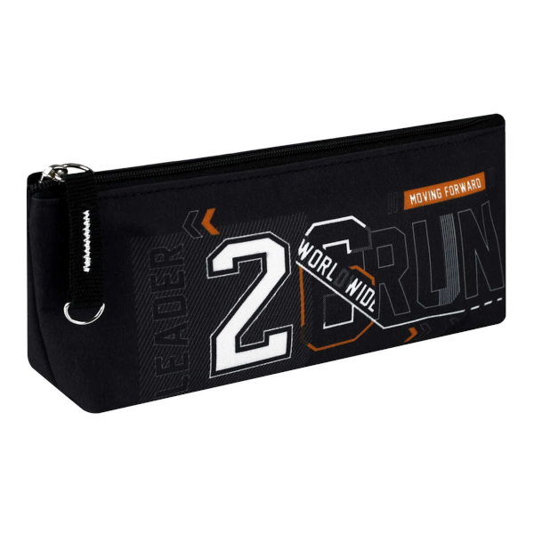 Пенал-косметичка 1 отд., 21*8*3,5см "Лидер" без напол., микрофибра на ПВХ-осн. 71981 Феникс+