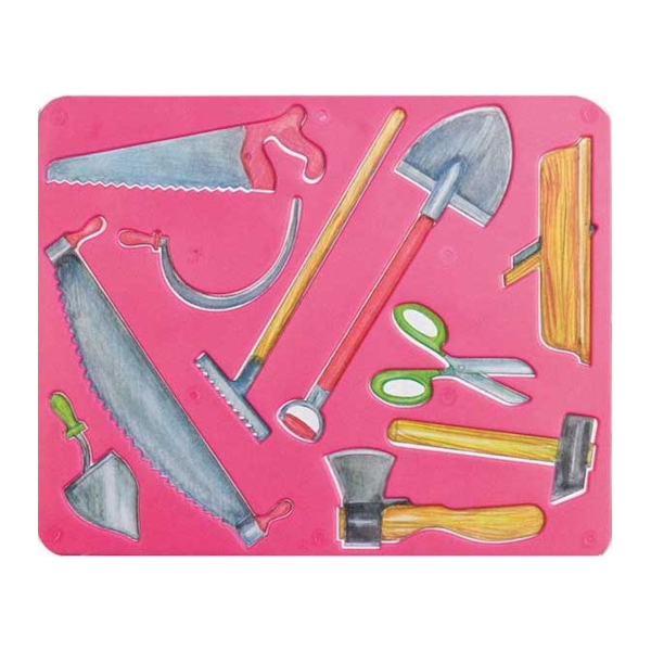 Трафарет для детского творчества "Инструменты" 16*20см 10С 569-08 Луч