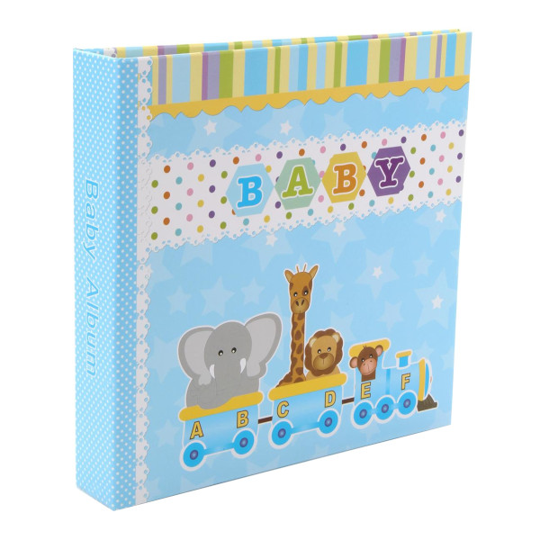 Фотоальбом-анкета 22,5*22,5 "Наш малыш. Голубой" 86556 FB Pioneer