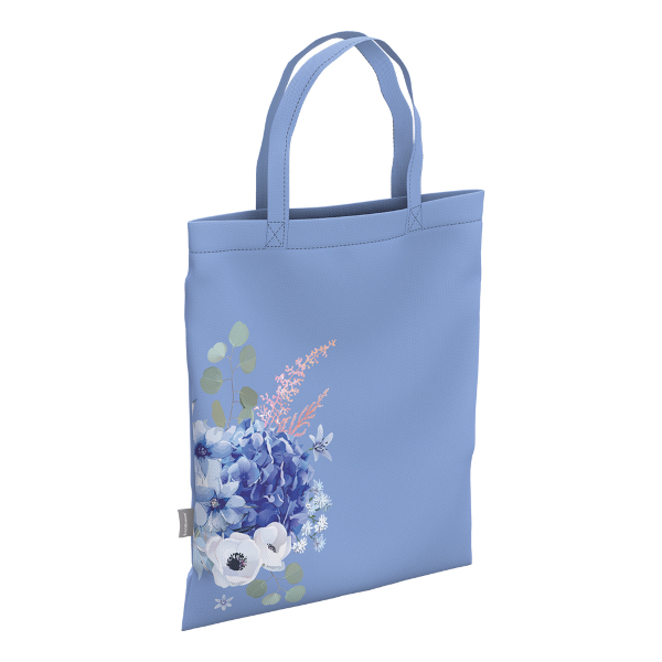 Сумка-шоппер ErichKrause 10L "Pastel Bloom (Light Blue)" 40*32см 61943