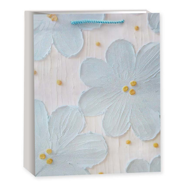 Пакет бумажный 23*18*8,5см "Большие цветы. Дизайн 4" 503074 Дон Баллон