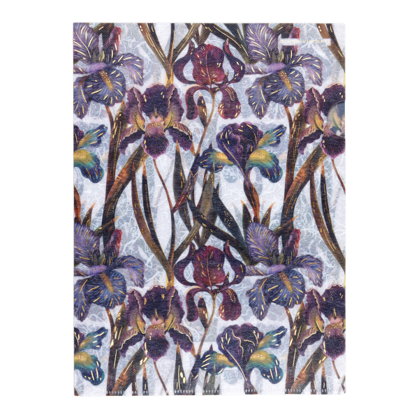 Папка-уголок А4, 1отд., 180мкм, рисунок "Ирисы" 14-038/12 Bruno Visconti