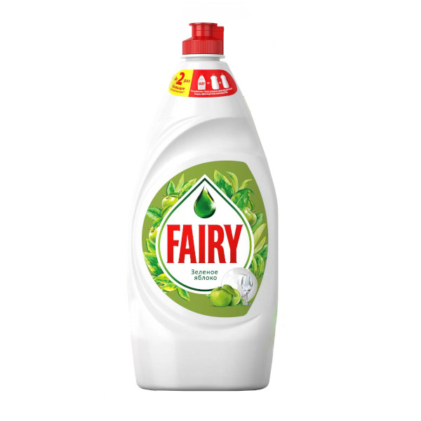 Жидкость для посуды 900мл Fairy "Зеленое яблоко" P&G1072-2