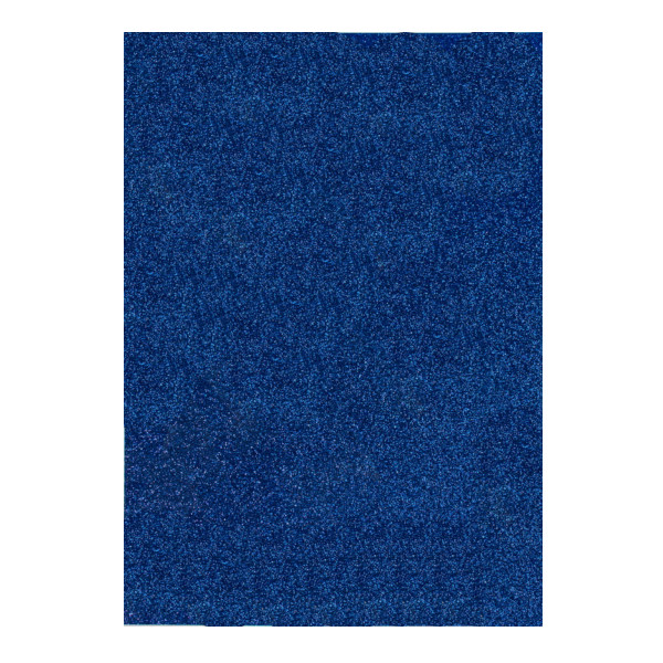 Бумага цветная А4 Sadipal Sirio с блёстками, синий 330г/м2 20305 1лист