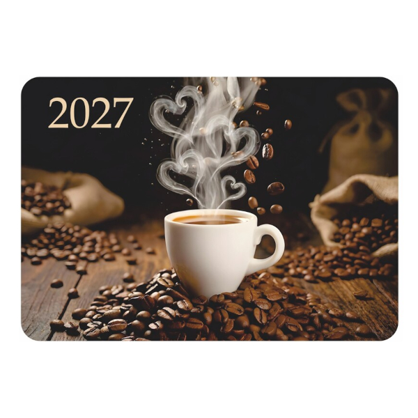 Календарь карманный 2027г "Чашка кофе" 70*100мм 03101 Lamark