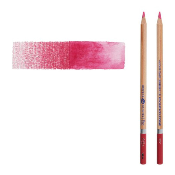 Карандаш акварельный Невская палитра "Белые ночи" №385 (красный коралловый) круглый, дерево 158-385