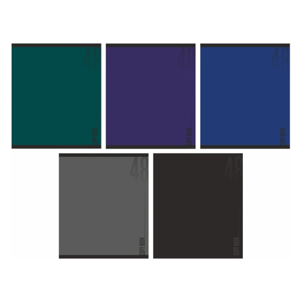 Тетрадь 48л А5 клетка "Интенсив" картон, ассорти 4824-04 Lamark