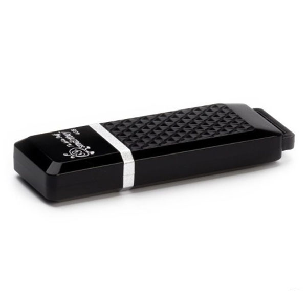 Память Flash Drive 4Gb USB 2.0 Smartbuy Quartz series black